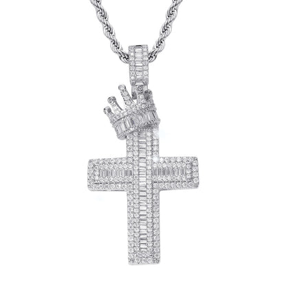 Crown Cross Pendant