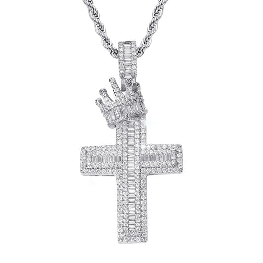 Crown Cross Pendant